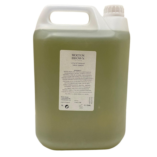 Molton Brown Lime & Patchouli Liquid Soap For Hands, 5000 ml