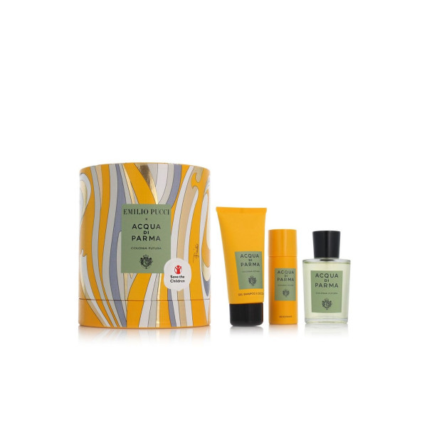 Set Acqua di Parma: Colonia Futura Eau De Cologne For Men, 100 ml + Colonia Futura Shower Gel & Shampoo 2-In-1, 75 ml + Colonia Futura Anti-Sweat Deodorant Spray For Men, 50 ml Set Acqua di Parma: Colonia Futura Eau De Cologne For Men, 100 ml + Colonia Futura Shower Gel & Shampoo 2-In-1, 75 ml + Colonia Futura Anti-Sweat Deodorant Spray For Men, 50 ml