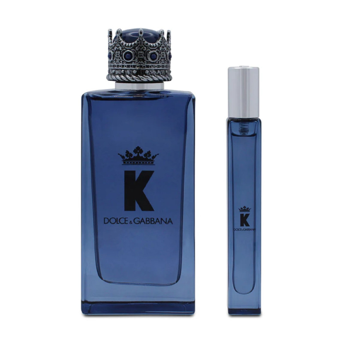 Set Dolce & Gabbana: K Intense Eau De Parfum For Men, 100 ml + K Intense Eau De Parfum For Men, 10 ml