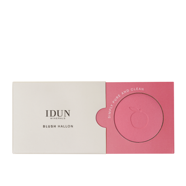 IDUN Minerals põsepuna Hallon nr. 3005 (Rose Pink), 5 g