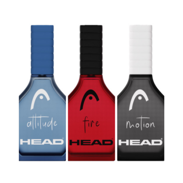 HEAD Fire komplekt meestele (EDT Fire, 50 ml + EDT Motion, 50 ml + EDT Attitude, 50 ml)