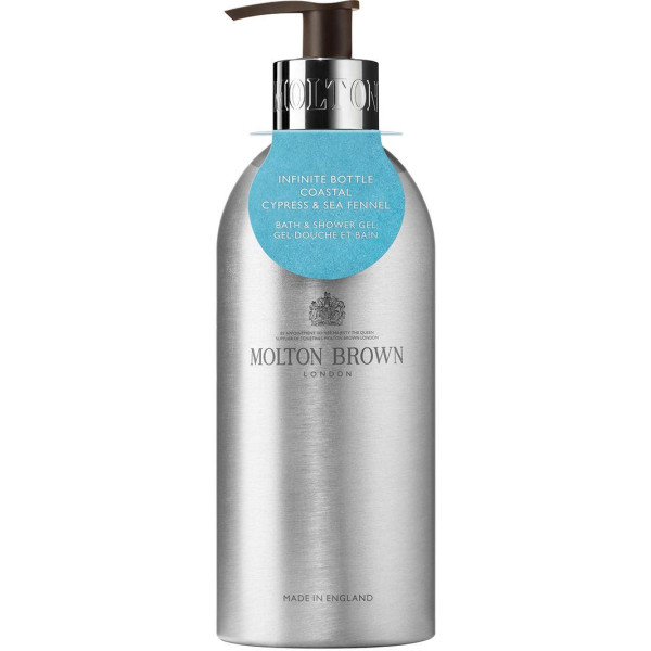 Molton Brown Coastal Cypress & Sea Fennel Infinite vanni- ja dušigeel, 400 ml