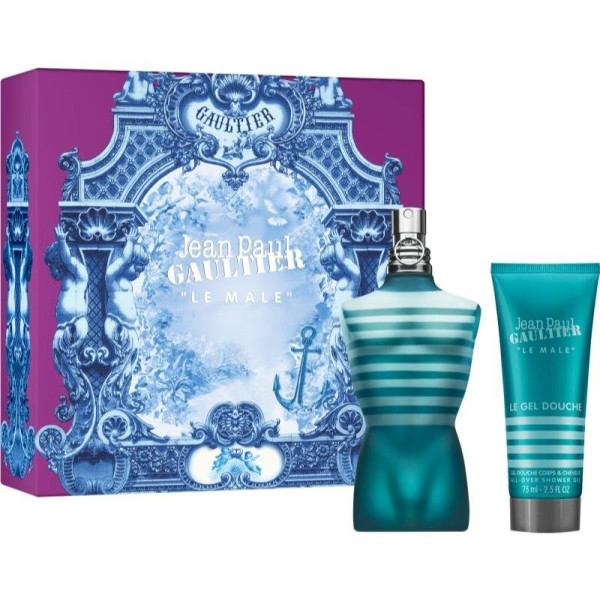 Jean Paul Gaultier Le Male komplekt meestele (EDT, 125 ml + dušigeel, 75 ml)