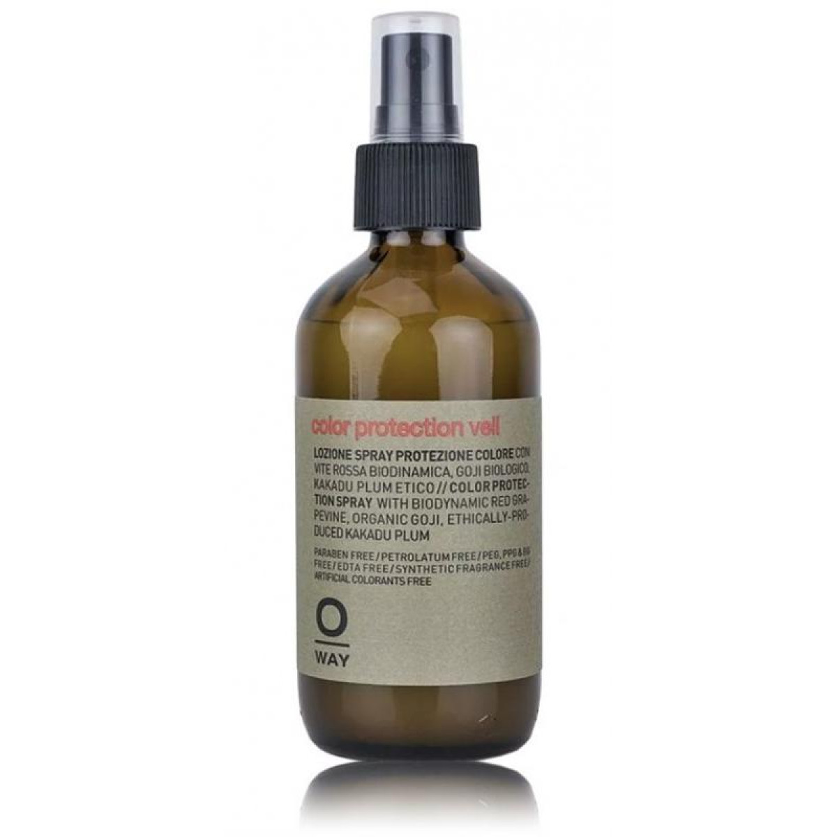 OWAY Color Protection Veil värvikaitsesprei värvitud ja pleegitatud juustele, 160 ml