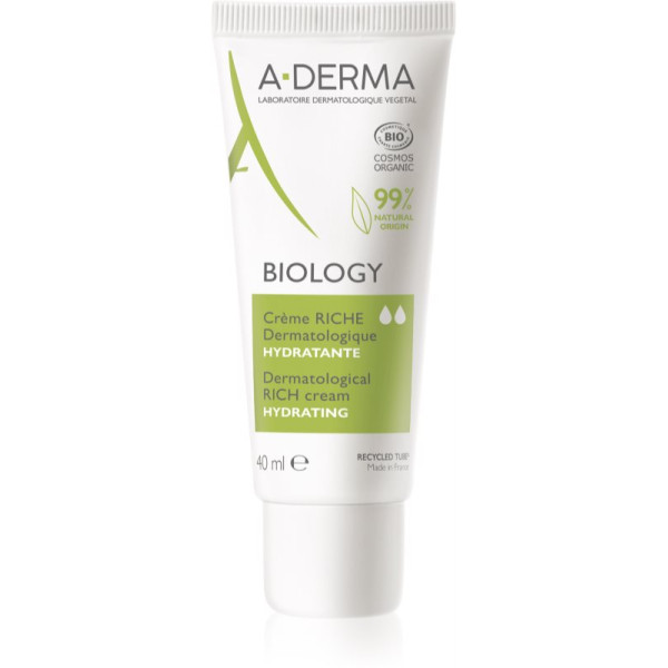 A Derma Biology Rich Moisturizing Cream dermatoloogiline niisutav näokreem, 40 ml