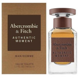 Abercrombie & Fitch Authentic Moment Men EDT tualettvesi meestele, 100 ml