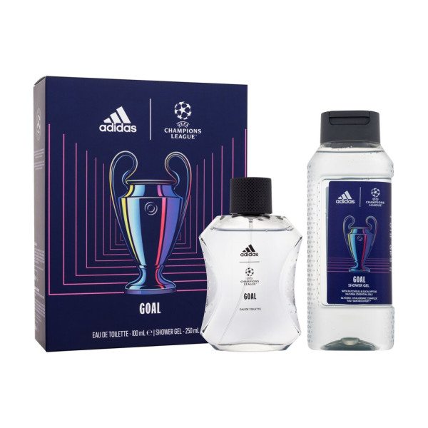 Adidas UEFA Champions League väravate komplekt meestele (EDT, 100 ml + dušigeel, 250 ml)