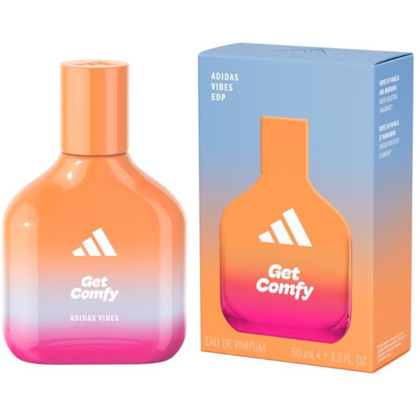 Adidas Vibes Get Comfy EDP lõhnastatud vesi unisex, 50 ml