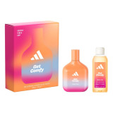 Adidas Vibes Get Comfy komplekt unisex (EDP, 100 ml + dušigeel, 100 ml)