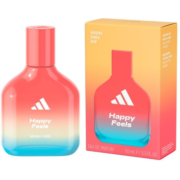 Adidas Vibes Happy Feels EDP lõhnastatud vesi unisex, 50 ml