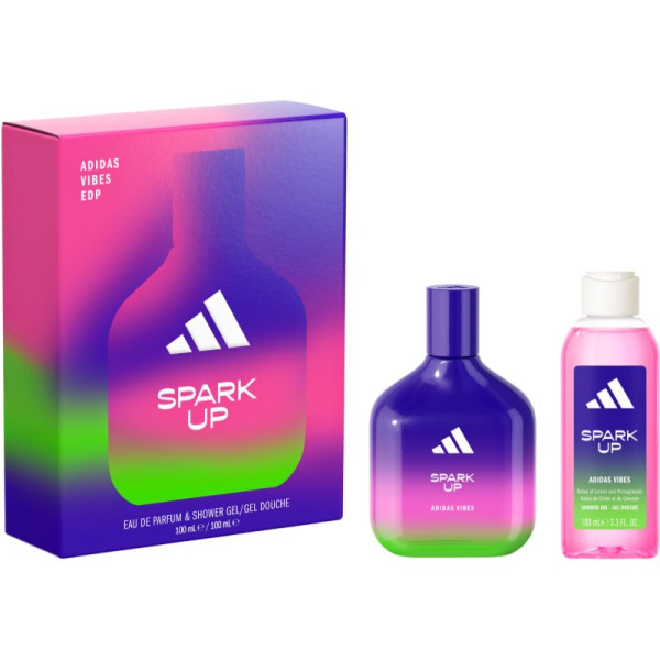 Adidas Vibes Spark Up komplekt unisex (EDP, 100 ml + dušigeel, 100 ml)