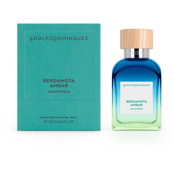 Adolfo Dominguez Agua Fresca Bergamota Ambar EDT tualettvesi unisex, 120 ml