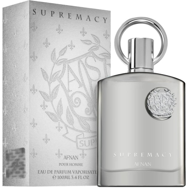 Afnan Supremacy Silver EDP parfüümvesi meestele, 100 ml