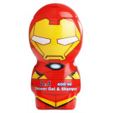 Air Val Marvel Iron Man Gel & Shampoo 2in1 šampoon-dušigeel lastele, 400 ml