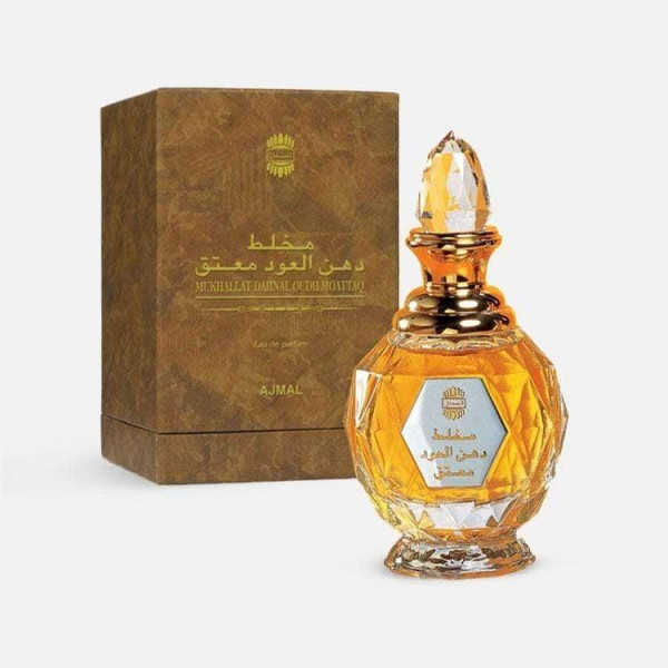 Ajmal Mukhallat Dahn Al Oudh Moattaq EDP lõhnastatud vesi naistele, 60 ml