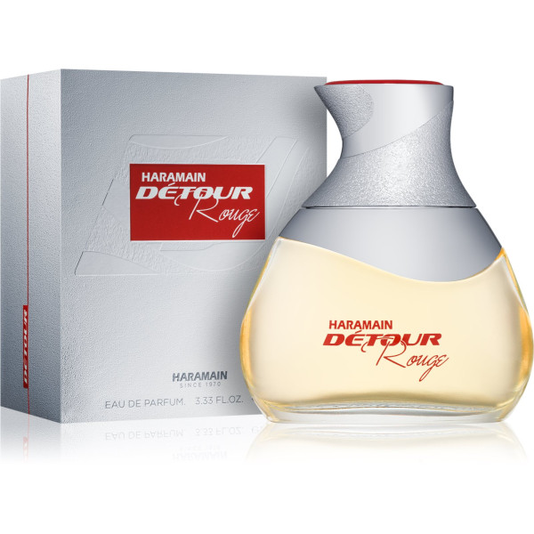 Al Haramain Détour Rouge EDP lõhnastatud vesi unisex, 100 ml