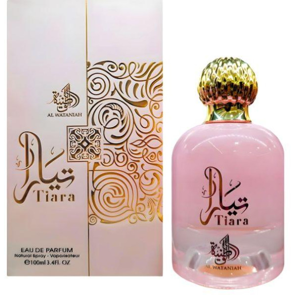 Al Wataniah Tiara Pink EDP lõhnastatud vesi naistele, 100 ml