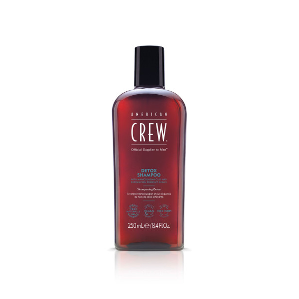 American Crew Detox Shampoo sügavpuhastav šampoon meestele, 250 ml