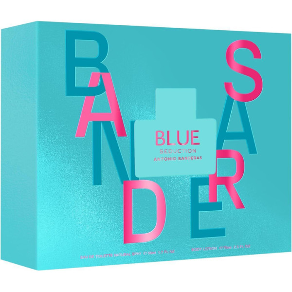 Antonio Banderas Blue Seduction komplekt naistele (EDT, 50 ml + kehakreem, 75 ml)