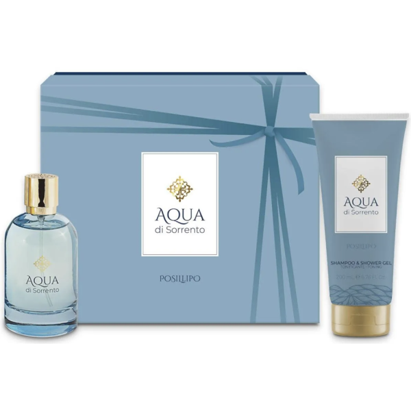 Aqua di Sorrento Posillipo komplekt meestele (EDP, 100 ml + dušigeel, 200 ml)