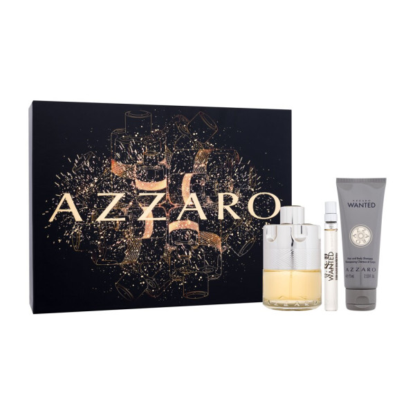 Azzaro Wanted komplekt meestele (EDT, 100 ml + dušigeel, 75 ml + EDT, 10 ml)