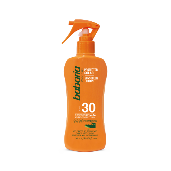 Babaria Sunscreen Spray SPF 30 kaitsev päikesesprei, 200 ml