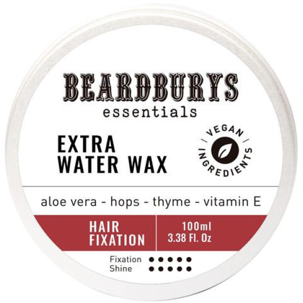 Beardburys Essentials Wax Extra Water Effect juuksevaha, 100 ml