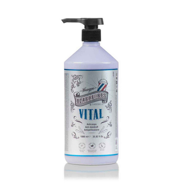 Beardburys Vital juuksešampoon kõõma vastu, 1000 ml