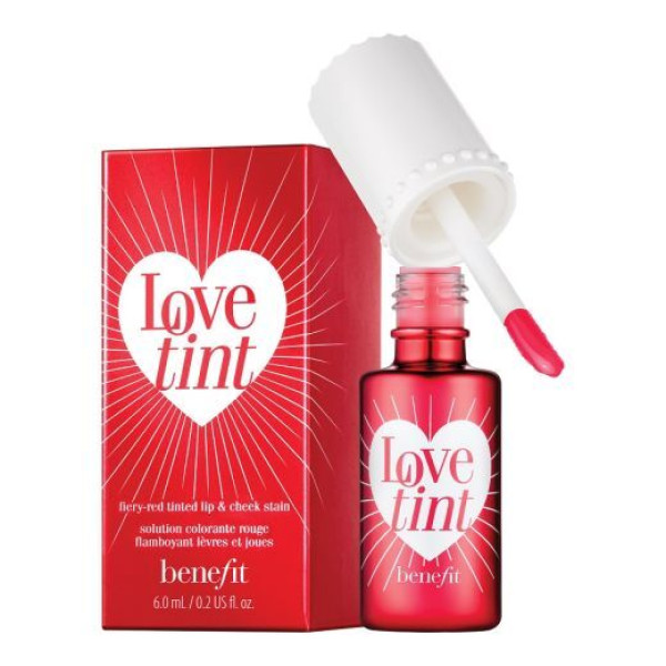 Benefit Lovetint Fiery-Red Tinted Lip & Cheek Stain, 6 ml