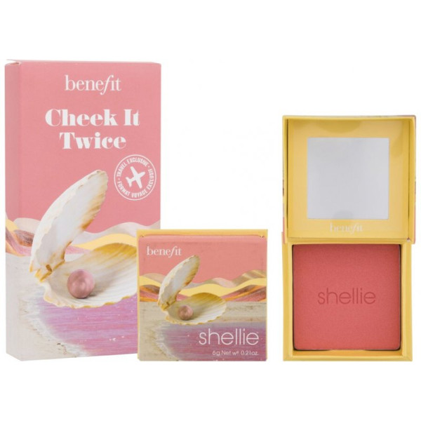 Benefit Shellie Blush Travel Eksklusiivne põsepuna, 2 x 6 g