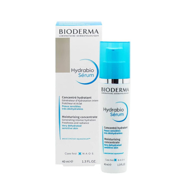 Bioderma Hydrabio Serum Moisturizing Concentrate Sensitive Very Dehydrated Skin intensiivselt niisutav seerum, 40 ml