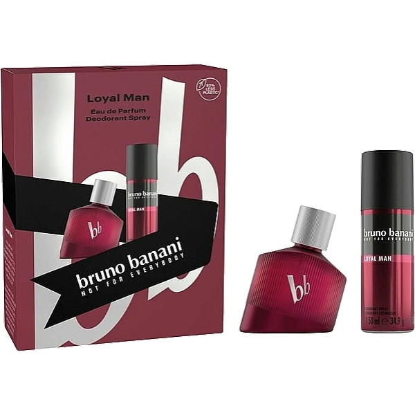 Bruno Banani Loyal Man komplekt meestele (EDP, 30 ml + deodorant, 50 ml)