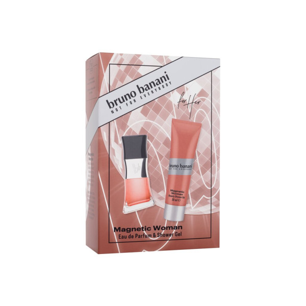 Bruno Banani Magnetic Woman komplekt naistele (EDP, 30 ml + dušigeel, 50 ml)