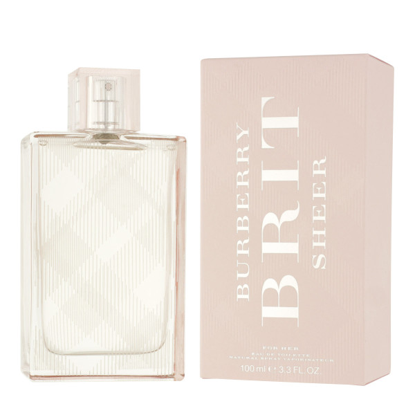 Burberry Brit Sheer EDT tualettvesi naistele, 100 ml