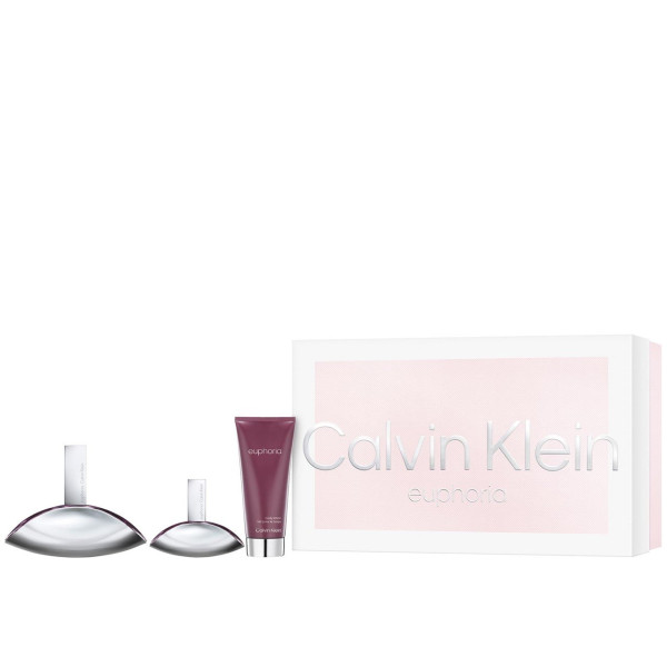 Calvin Klein Euphoria parfüümvee komplekt naistele (EDP 100 ml + EDP 30 ml + kehakreem 100 ml)