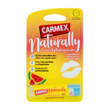 Carmex Naturally Lip Balm Watermelon niisutav huulepalsam arbuusi maitsega, 4,25 g