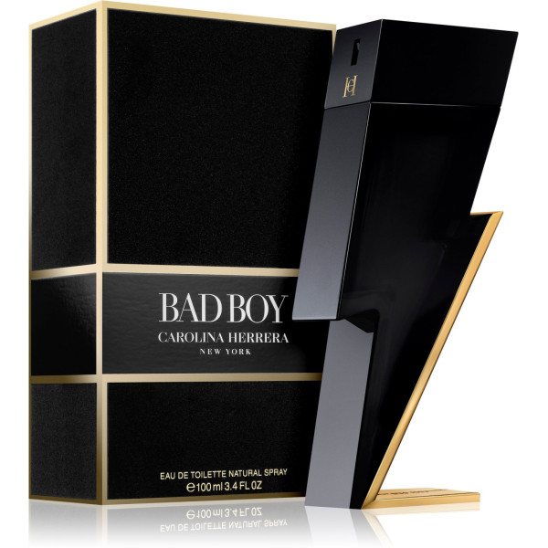 Carolina Herrera Bad Boy EDT tualettvesi meestele, 100 ml