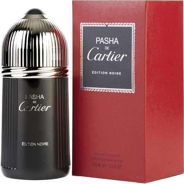 Cartier Pasha de Cartier Édition Noire EDT tualettvesi meestele, 100 ml