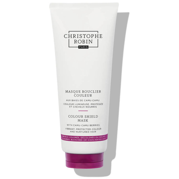 Christophe Robin COLOR SHIELD Mask Camu Camu Berries maskiga värvitud juustele, 250 ml