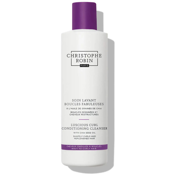 Christophe Robin LUSCIOUS Curl Conditioning Cleanser šampoon lokkis juustele, 250 ml