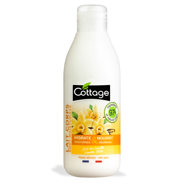 Cottage Body Milk Vanilla niisutav kehapiim, 200 ml