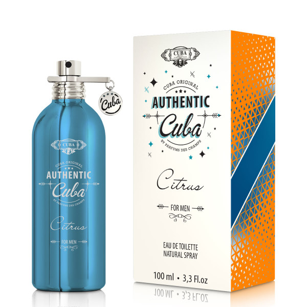 Cuba Authentic Citrus EDT tualettvesi meestele, 100 ml