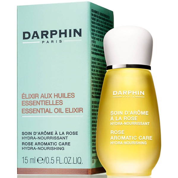 Darphin Essential Oil Elixir Rose Aromatic Care niisutav ja pehmendav õlisegu näole, 15 ml