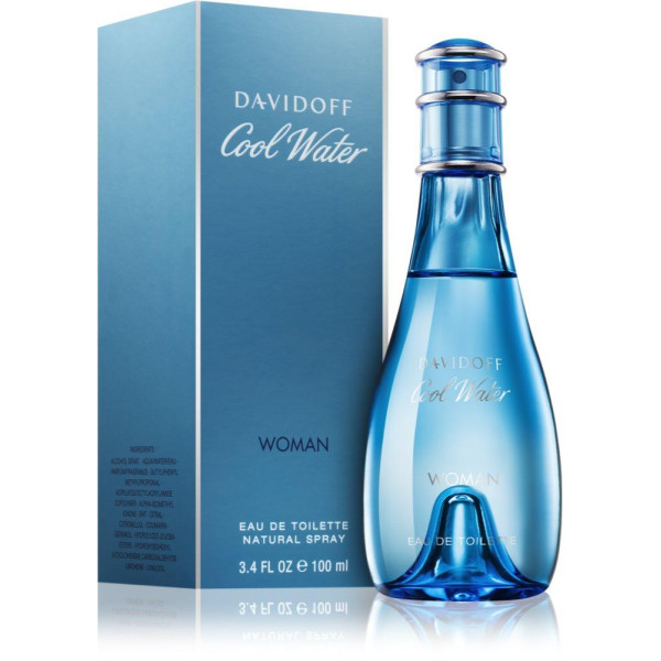 Davidoff Cool Water Woman EDT tualettvesi naistele, 100 ml