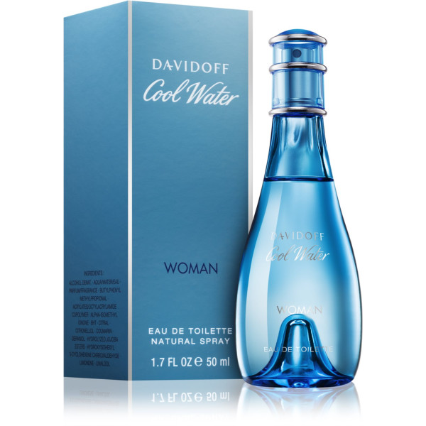 Davidoff Cool Water Woman EDT tualettvesi naistele, 50 ml