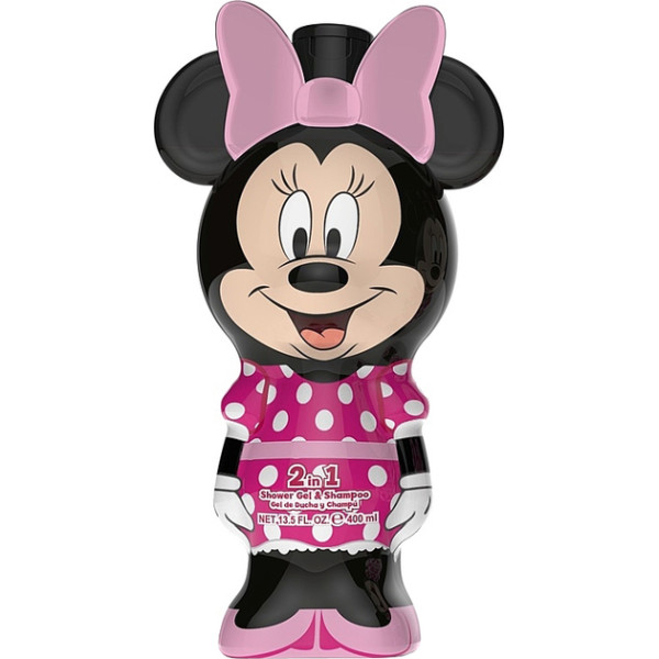 Disney Air-Val dušigeel-šampoon 2in1 Minnie Mouse šampoon-dušigeel, 400 ml