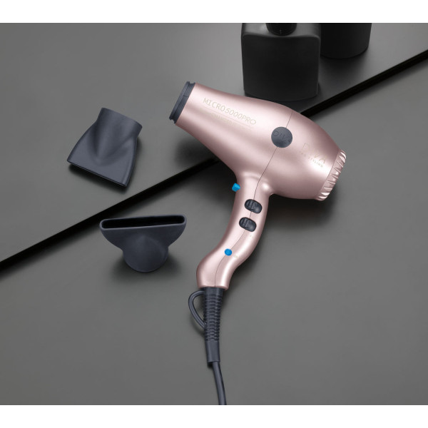 Diva Micro 5000 Millennial Pink Hair Dryer Millennial Pink föön, roosa värv