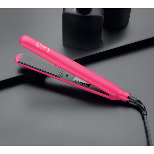 Diva Pro Digital Styler Straightener Magenta juuksesirgendustangid, roosa värv