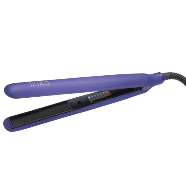 Diva Pro Digital Styler Straightener Violetsed juuksesirgendustangid, lillat värvi