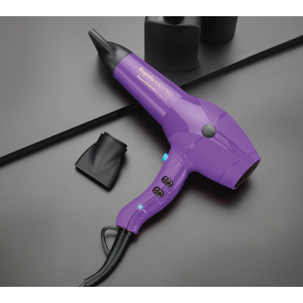 Diva Pro Styling Rapida 4000 Pro Hair Dryer Violetne föön, lilla värv